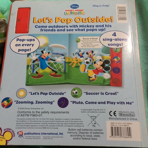 Disney Mickey Mouse Club book bundle Pluto Goofey - Picture 2 of 8